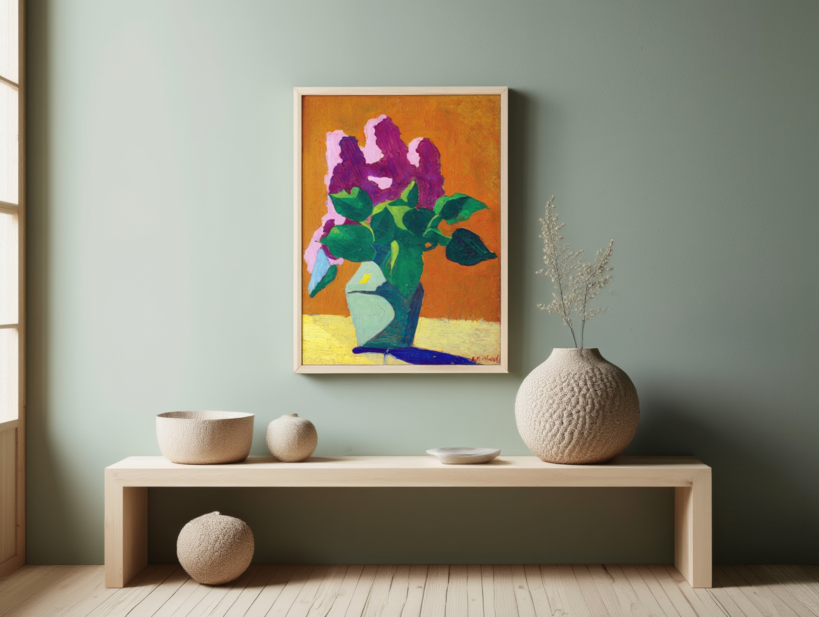 Les Lilas Poster – Édouard Vuillard | Vintage French Art Print for Elegant Interiors