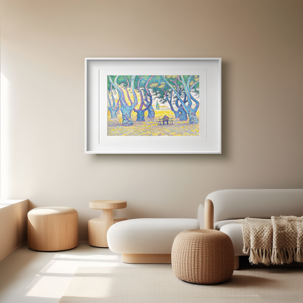 Paul Signac - Place des Lices 'St. Tropez'