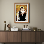 La Vierge au Lys by William Bouguereau (1889) – Classical Religious Art Print - Hakyarts