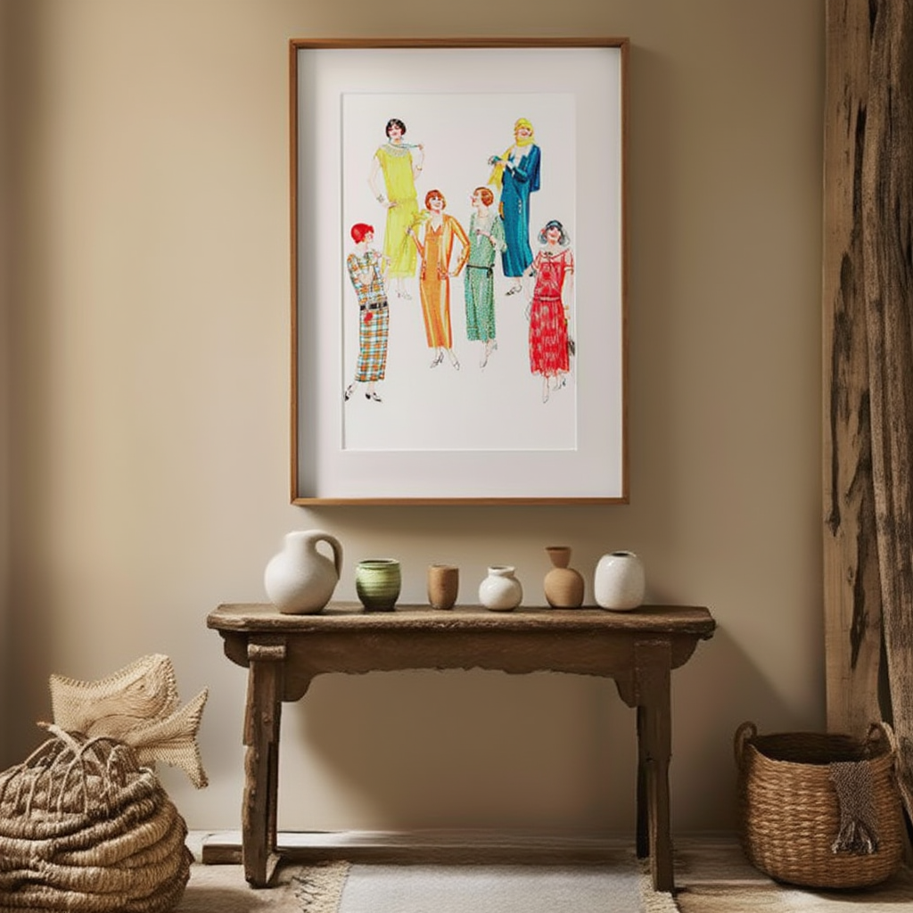 Vintage Fashion Poster