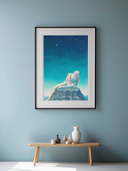 L’oubli des Passions by Jean Delville – Vintage Figurative Wall Art Print - Hakyarts