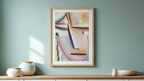 Mystical Head “Meditation – The Prayer” by Alexej von Jawlensky – Expressionist Art Print - Hakyarts