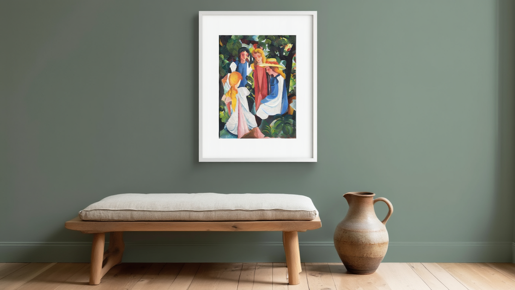 August Macke – Four Girls