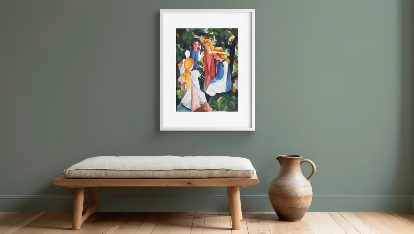 August Macke – Four Girls