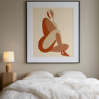 Whispered Silhouettes – Figurative Art Print - Hakyarts