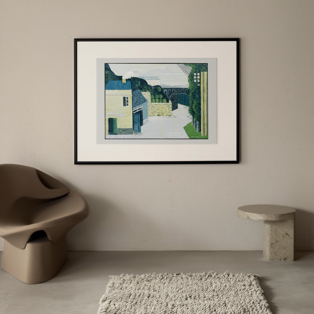 Louis Marcoussis - By med viadukt | HakyArts