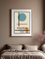 Bauhaus Ausstellung 1923 nr. 2 – Vintage Bauhaus kunstplakat