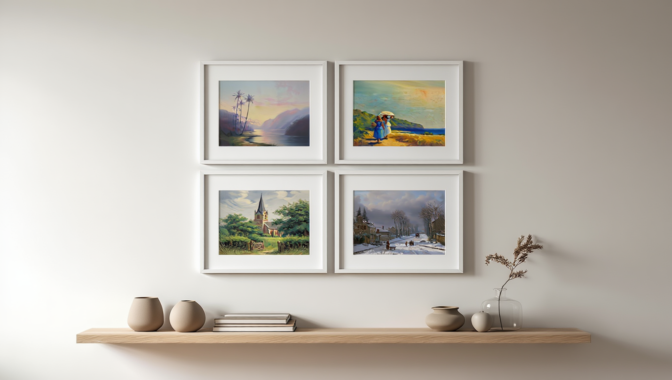 Pissarro – Garden & Orchard Quartet