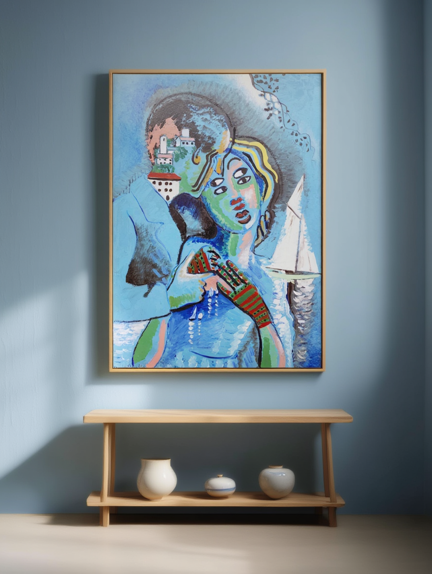 Idylle by Francis Picabia – Vintage French Modernist Art Print