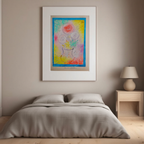 Blumenglas (1924) by Paul Klee – Abstract Modern Art Print