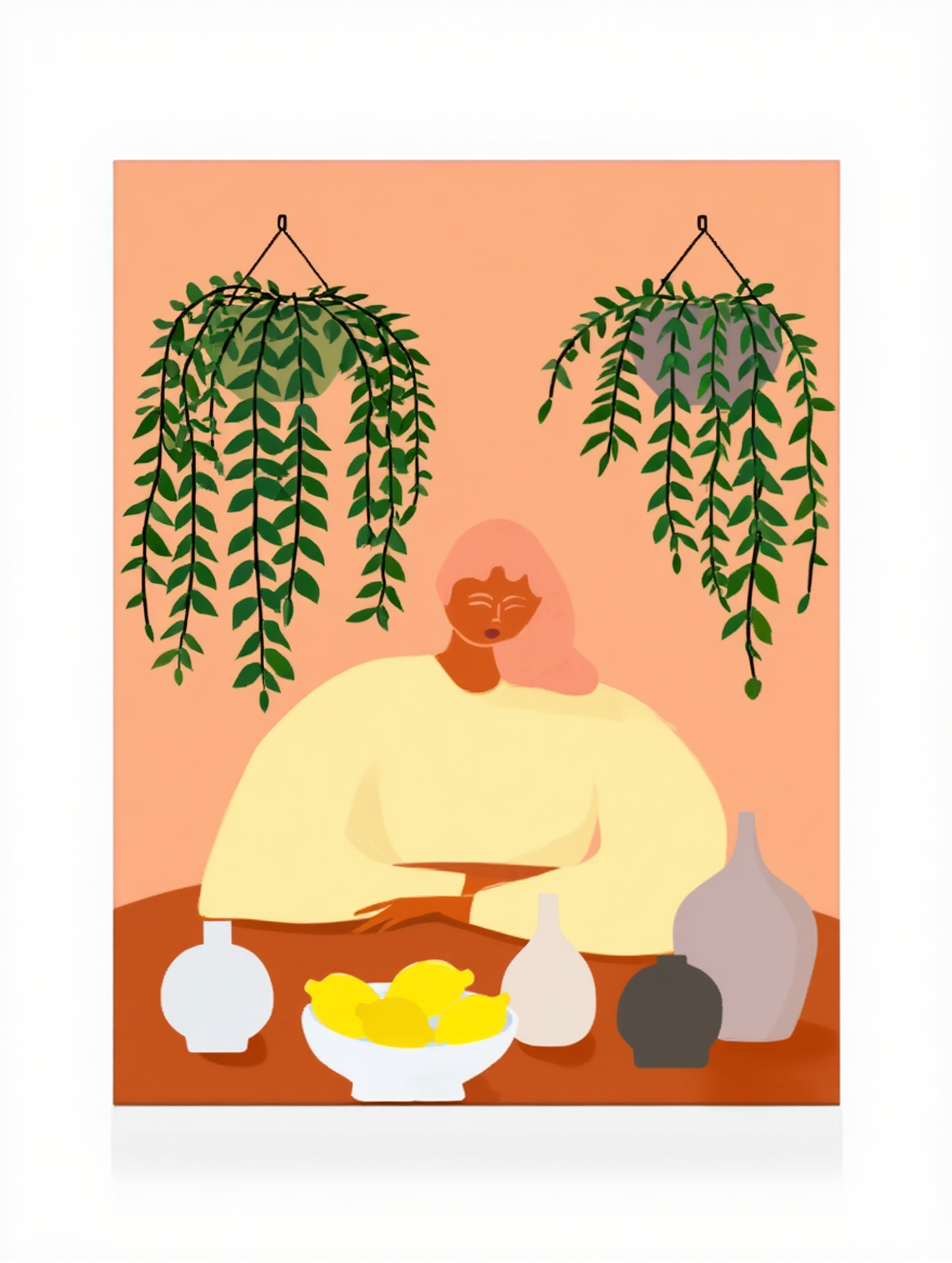 6 Prints – Floral & Figurative Collection