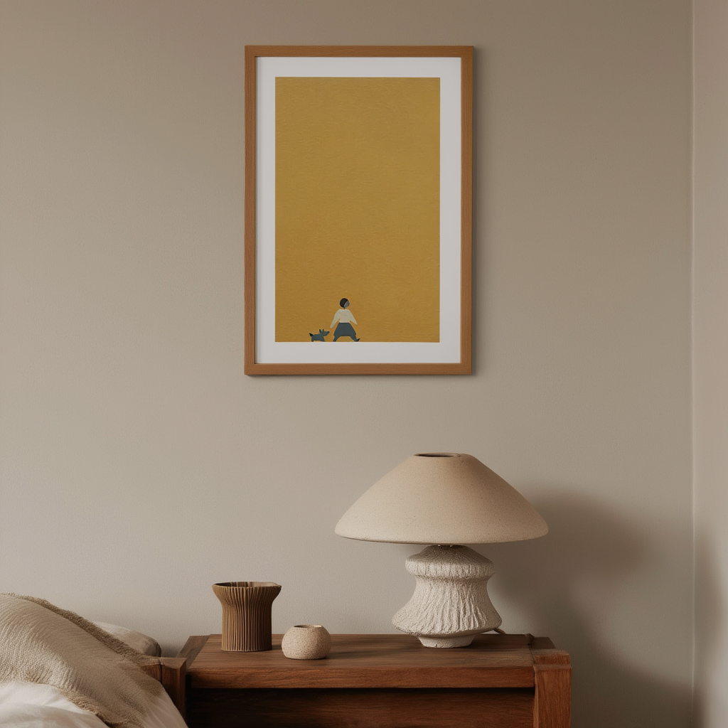 Spatial Tension and Release – Contemporary Abstract Art Print