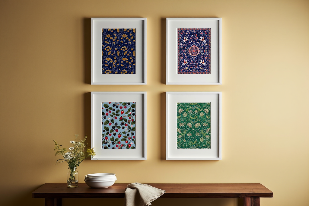 William Morris – Botanical Elegance 4-Prints