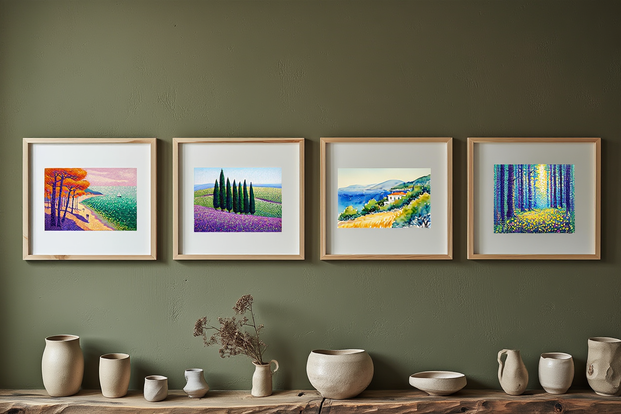 Henri‑Edmond Cross – Luminous Vistas Quartet