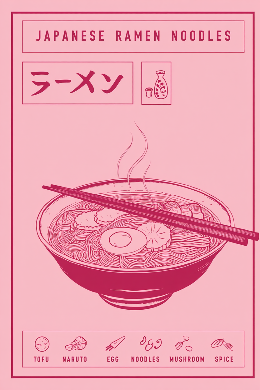 Japanese 5 Prints – Blend & Match Collection