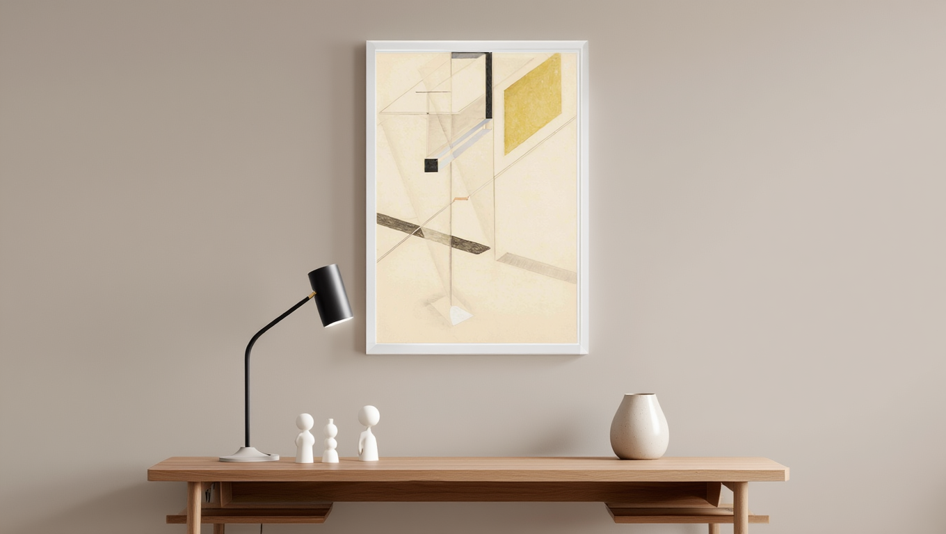 I.n.31 – El Lissitzky (1922–1924) | Suprematist Abstract Art Print