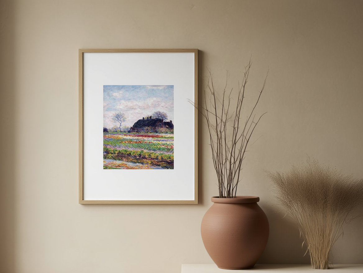 Claude Monet - Tulpenfelder in Sassenheim