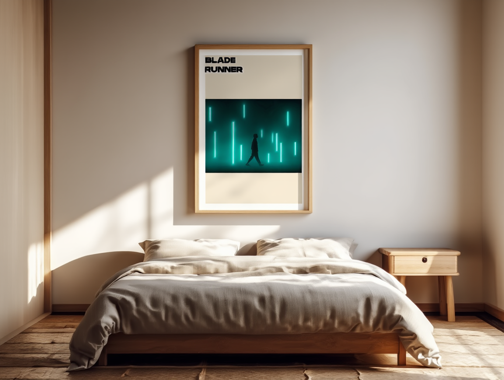 Blade Runner Poster – Futuristic Sci-Fi Movie Wall Art