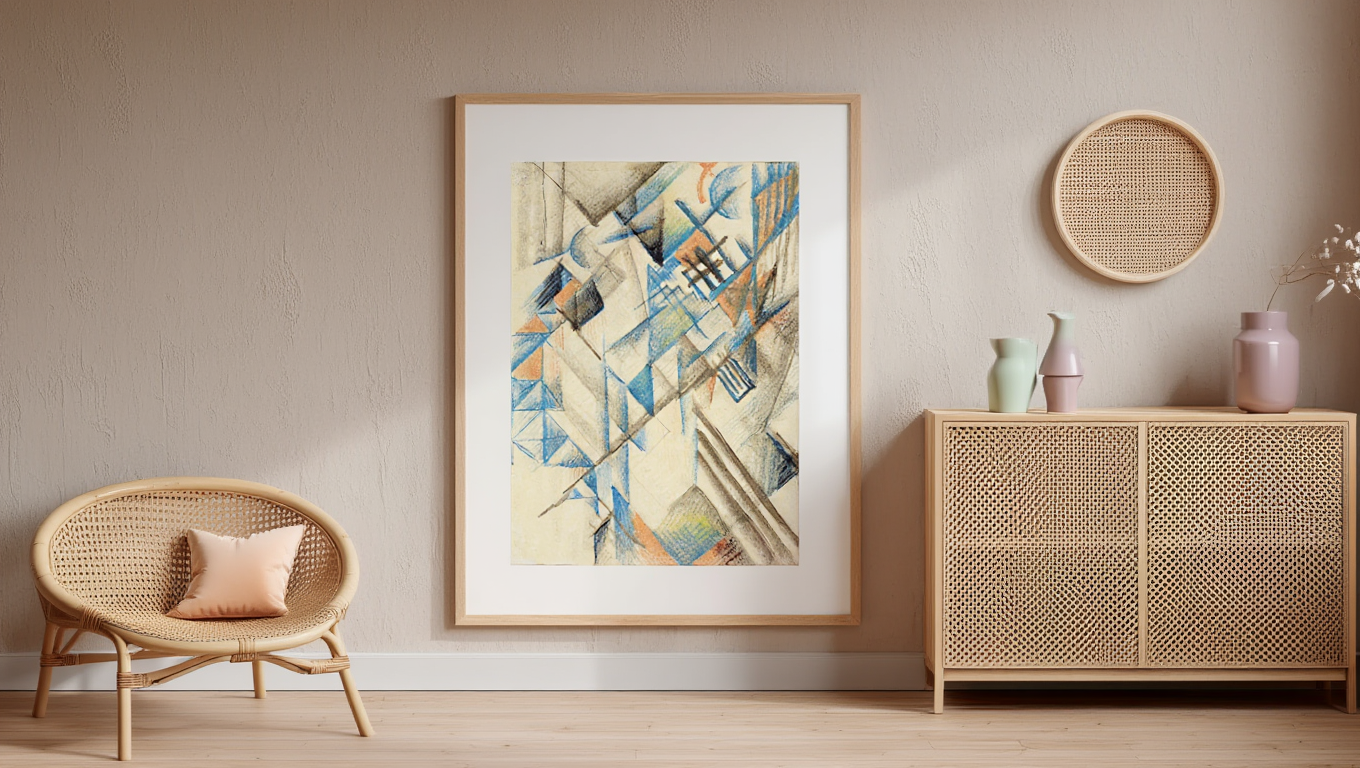 August Macke - Abstrakte Formen II