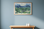 The Olive Trees – Vincent van Gogh Poster | Post-Impressionist Nature & Landscape Art Print