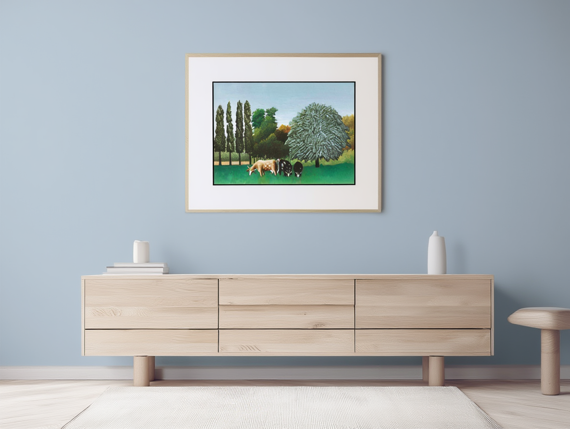 Henri Rousseau - Les bords de l'Oise | HakyArts