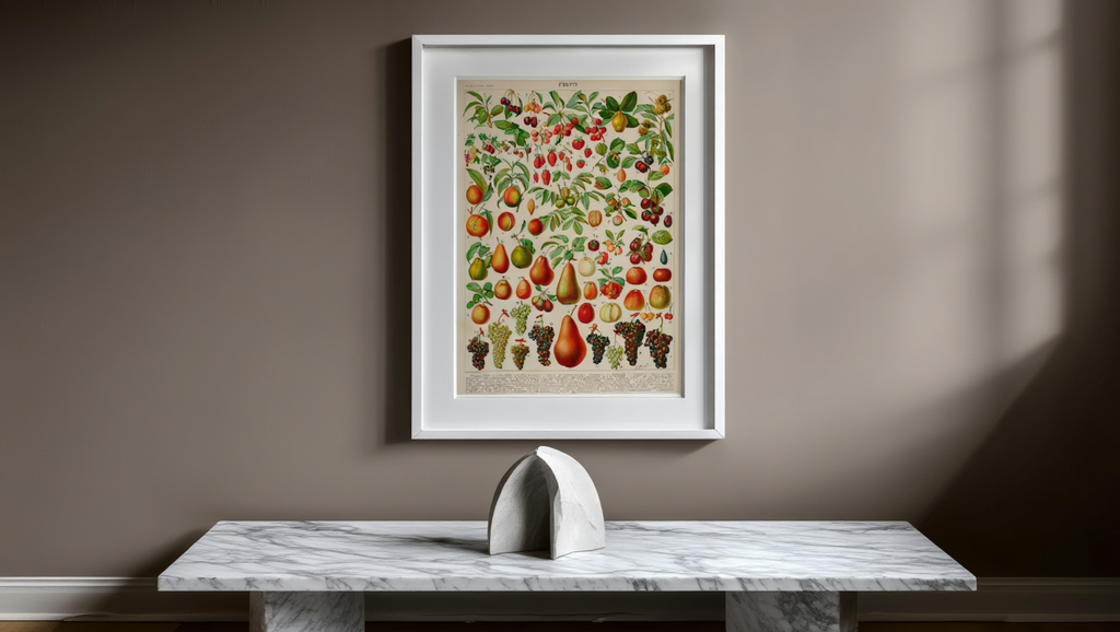 Adolphe Millot - Fruits III Poster