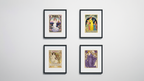 Alphonse Mucha Home Décor Set – 4 Art Nouveau Prints - Hakyarts