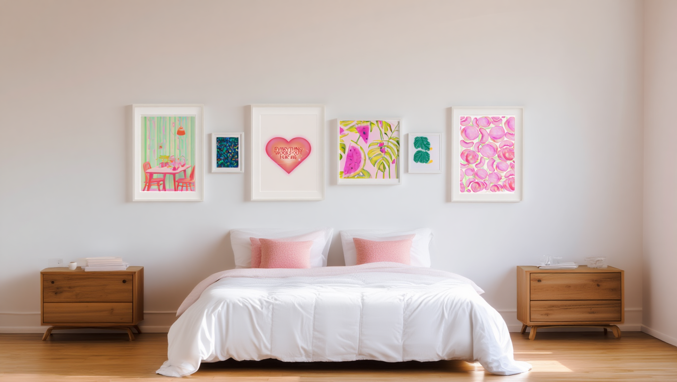 Color Burst: 5 Joyful Wall Art Prints
