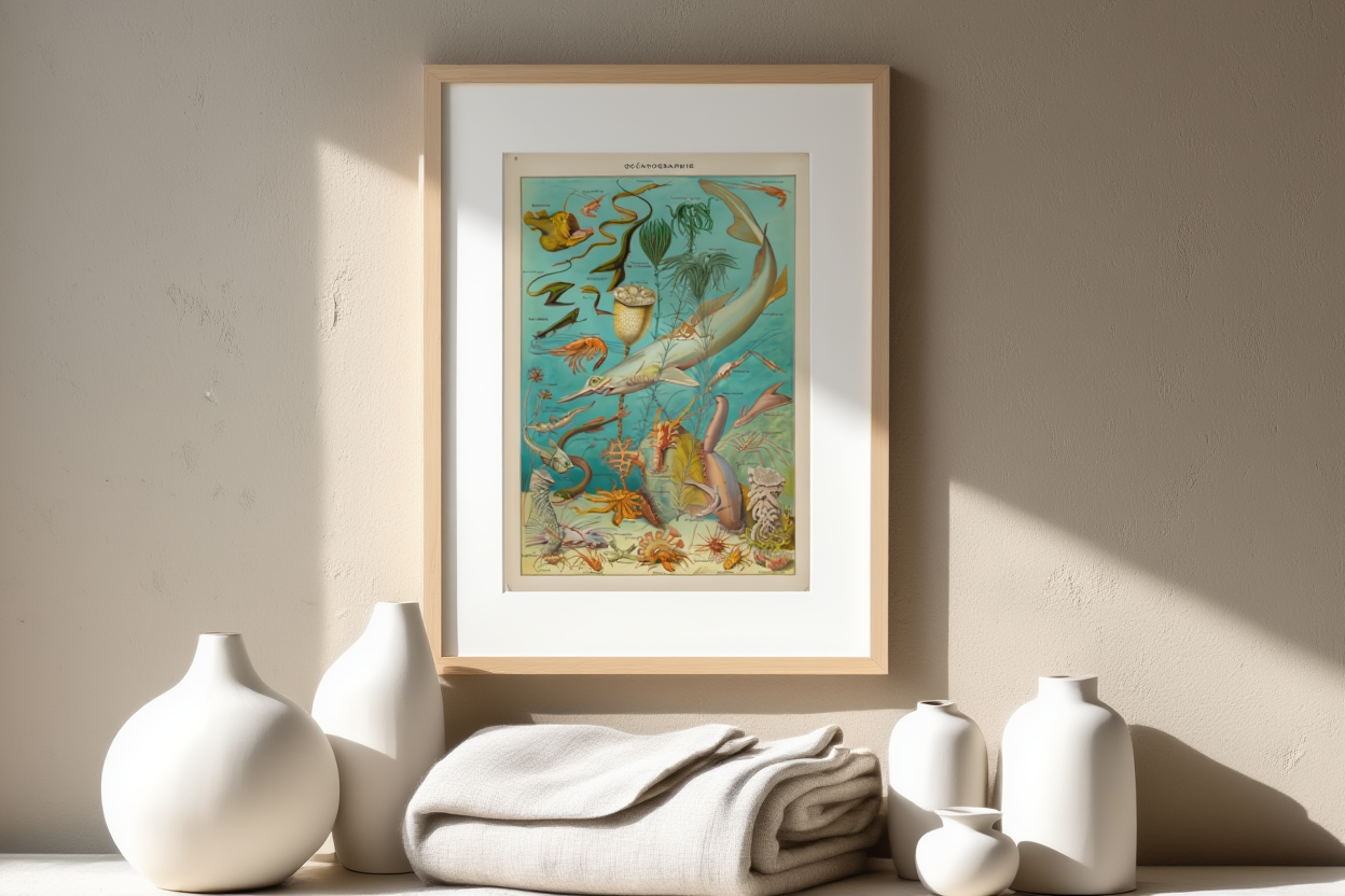 Adolphe Millot - Océanographie Poster