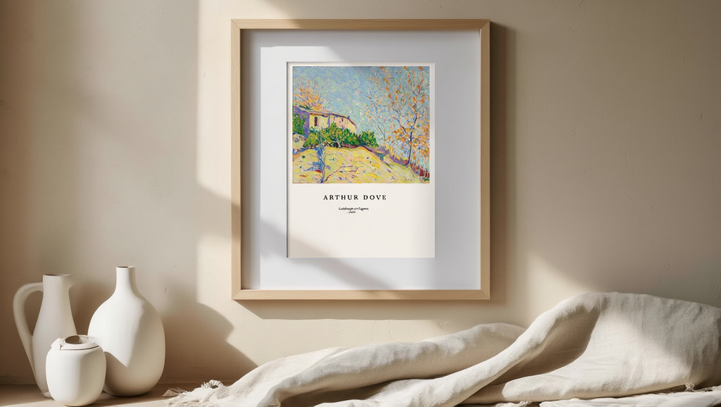 Arthur Dove - Landscape at Cagnes Poster