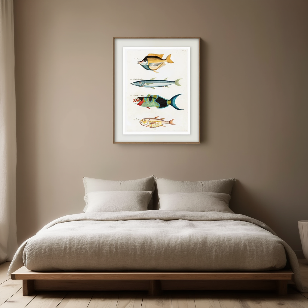 Poissons, Plate 40 by Louis Renard – 18th-Century Natural History Illustration Art Print