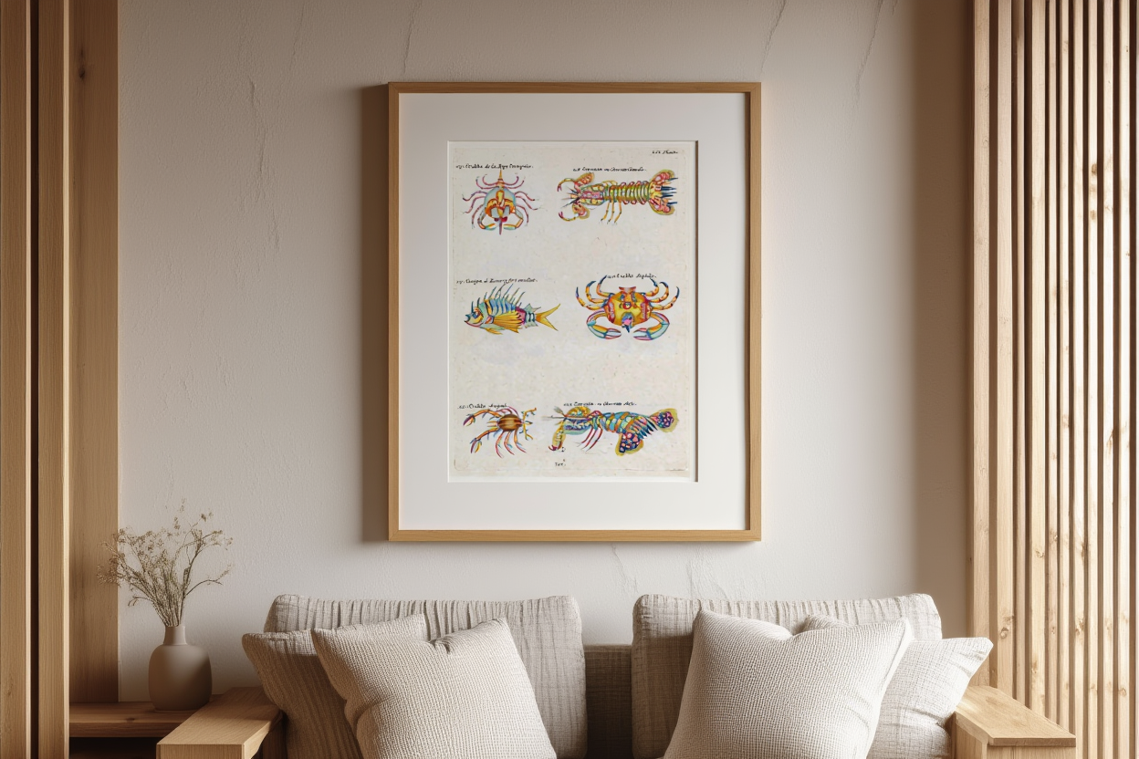 Louis Renard - Poissons Plate 95 Poster