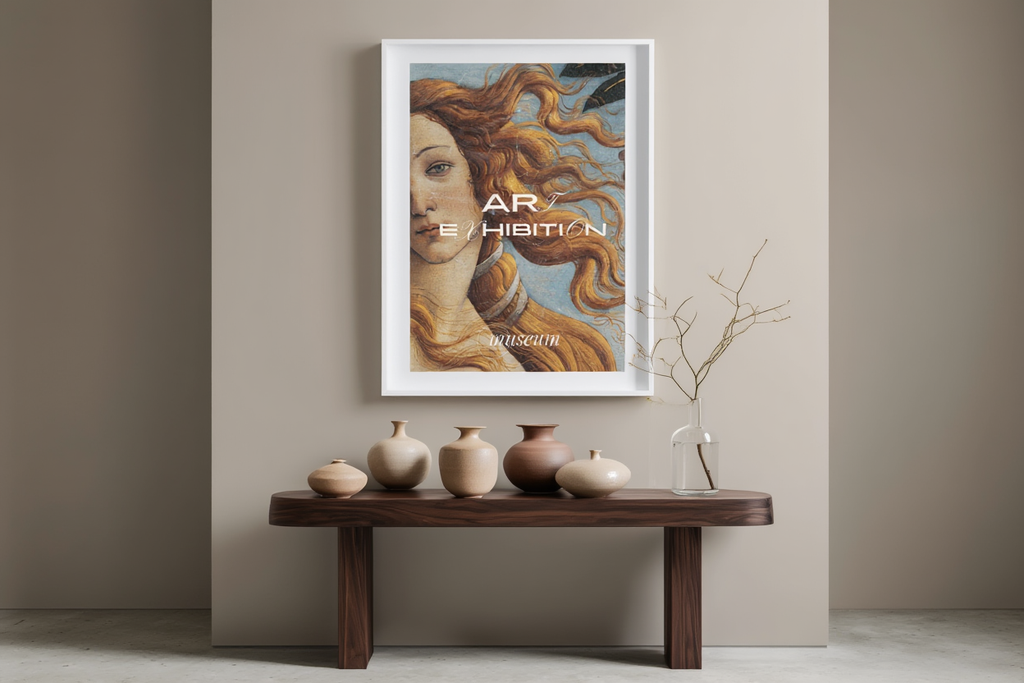 Birth of Venus Art Exhibition – Vintage Museum Poster