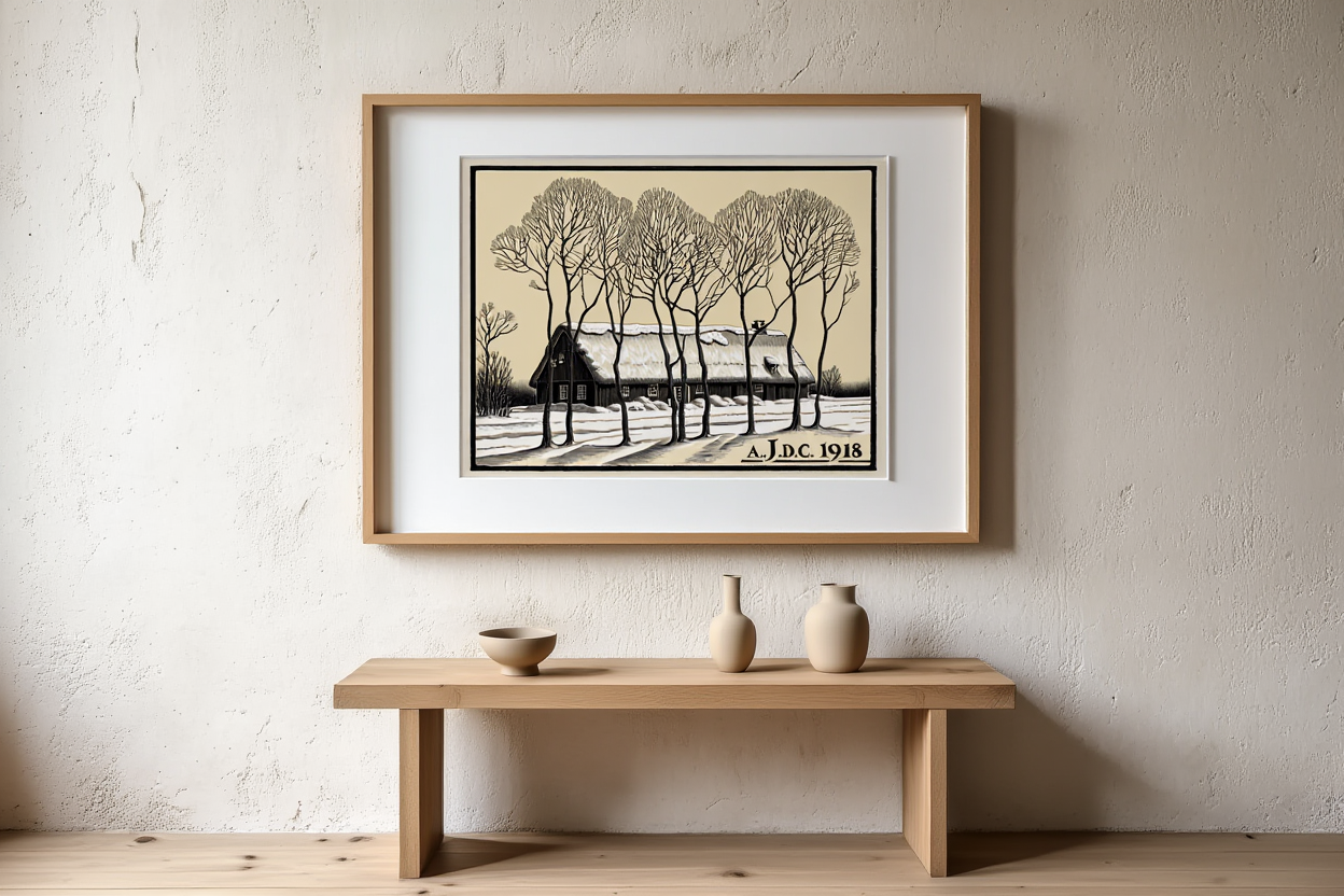 Julie de Graag - Farm in The Snow