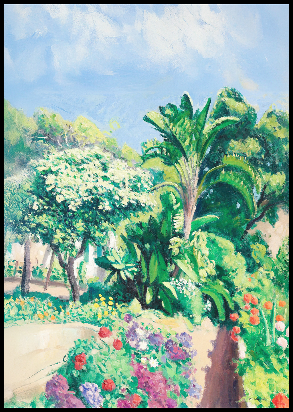 Albert Marquet - Le Jardin Fleuri