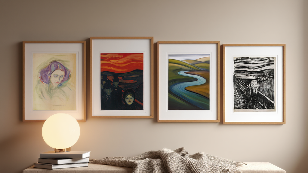 Edvard Munch – Mood & Emotion | 4 Prints Mix & Match