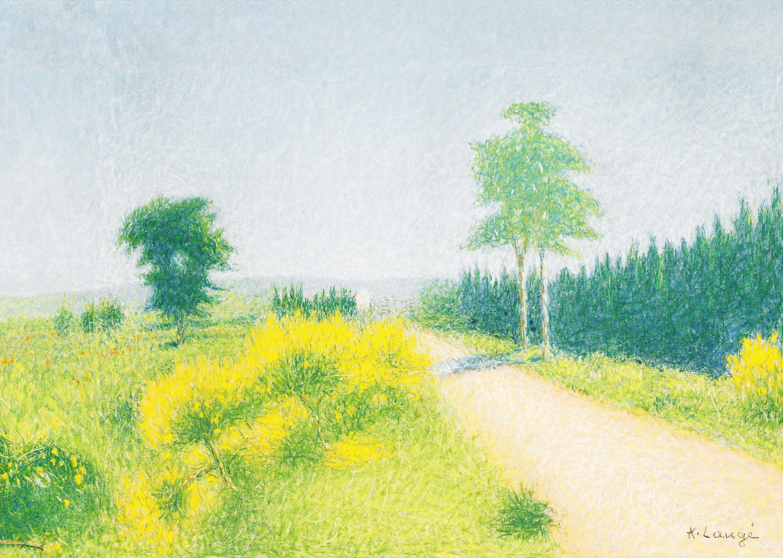 La Route de Belvèze vers le Relai