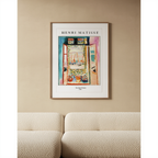 The Open Window Poster by Henri Matisse (1905) – Fauvist Art Print
