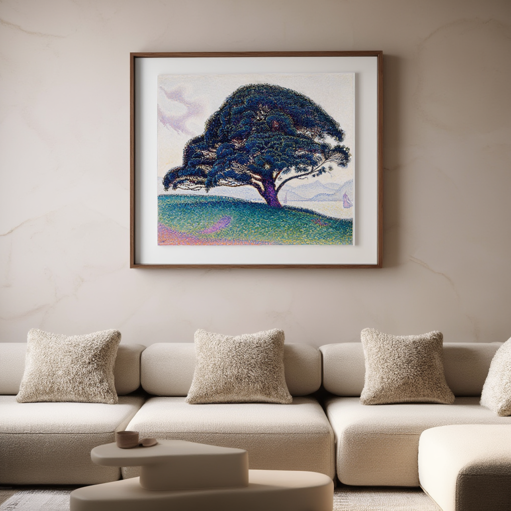 Paul Signac - The Bonaventure Pine-plakat | HakyArts