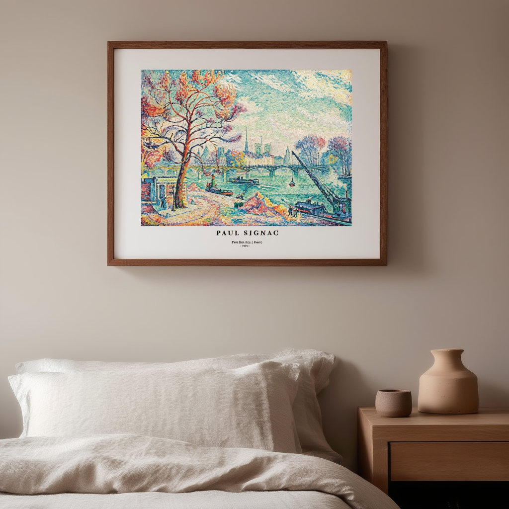 Paul Signac - Pont des Arts 'Paris' Poster