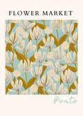Vintage Wildflower Botanical Art Poster – Nature-Inspired Wall Print