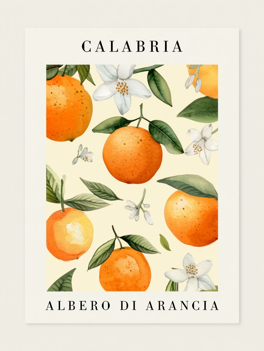 5 Italian Fruits Prints – Colorful Kitchen & Dining Wall Art