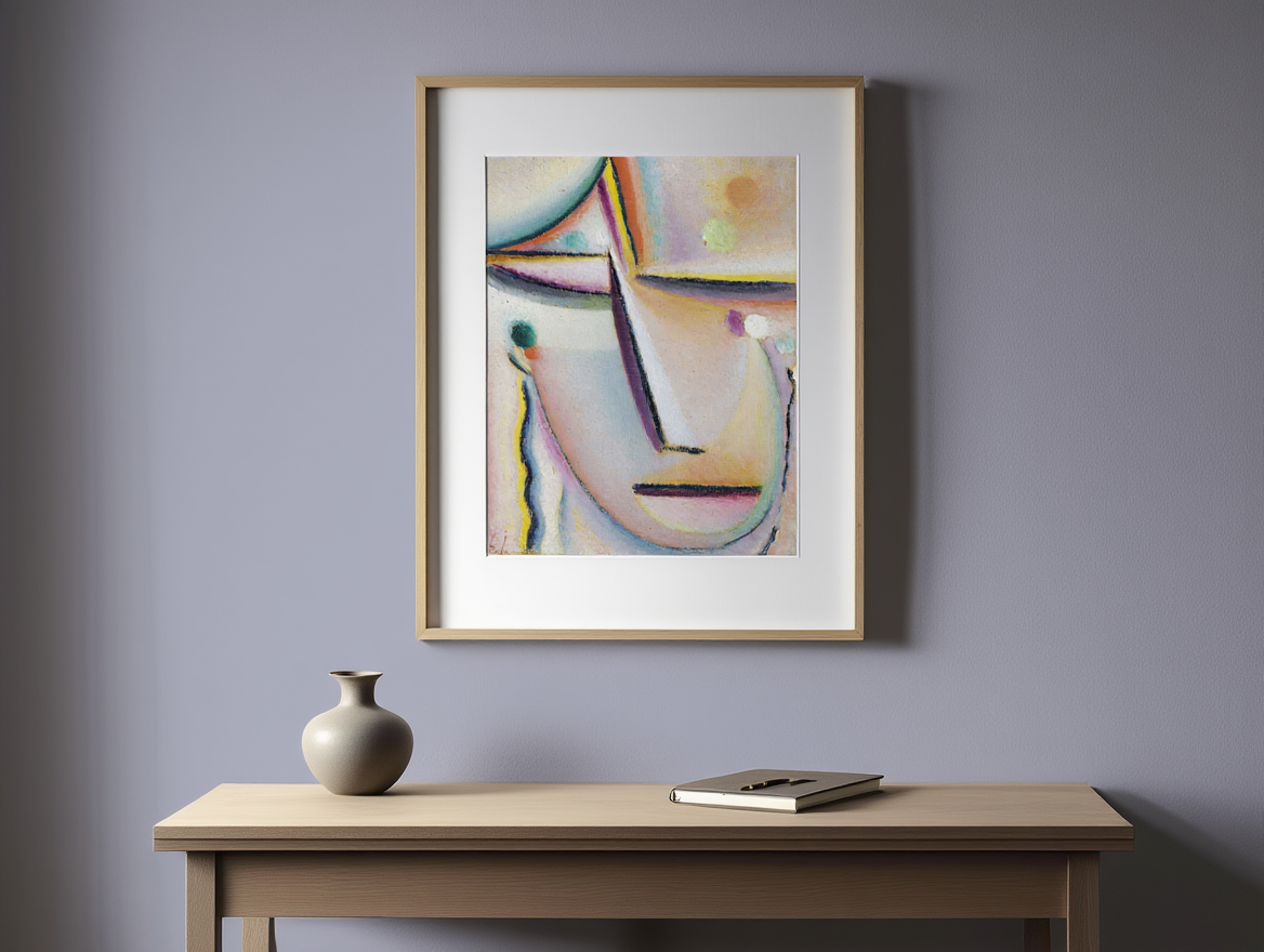 Alexej von Jawlensky - Abstract Head Mediation The Prayer Poster