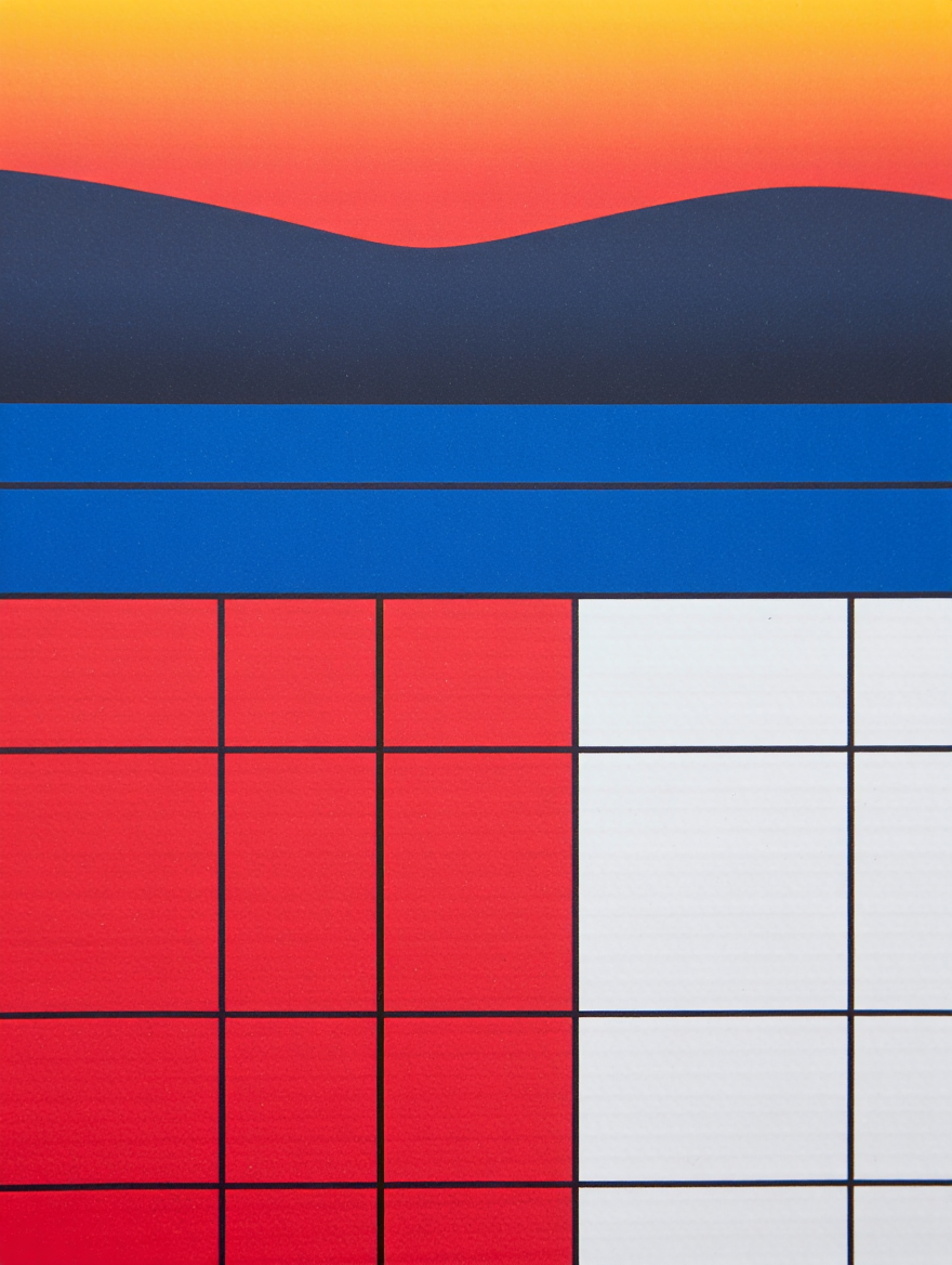 Modern Art Décor: Piet Mondrian 4-Prints