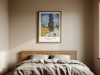 Road with Cypress and Star – Vincent van Gogh Poster | Post-Impressionist Landscape & Night Sky Art Print