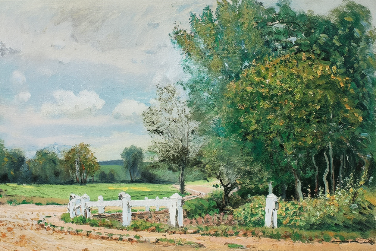 Alfred Sisley - La Route De Verrières