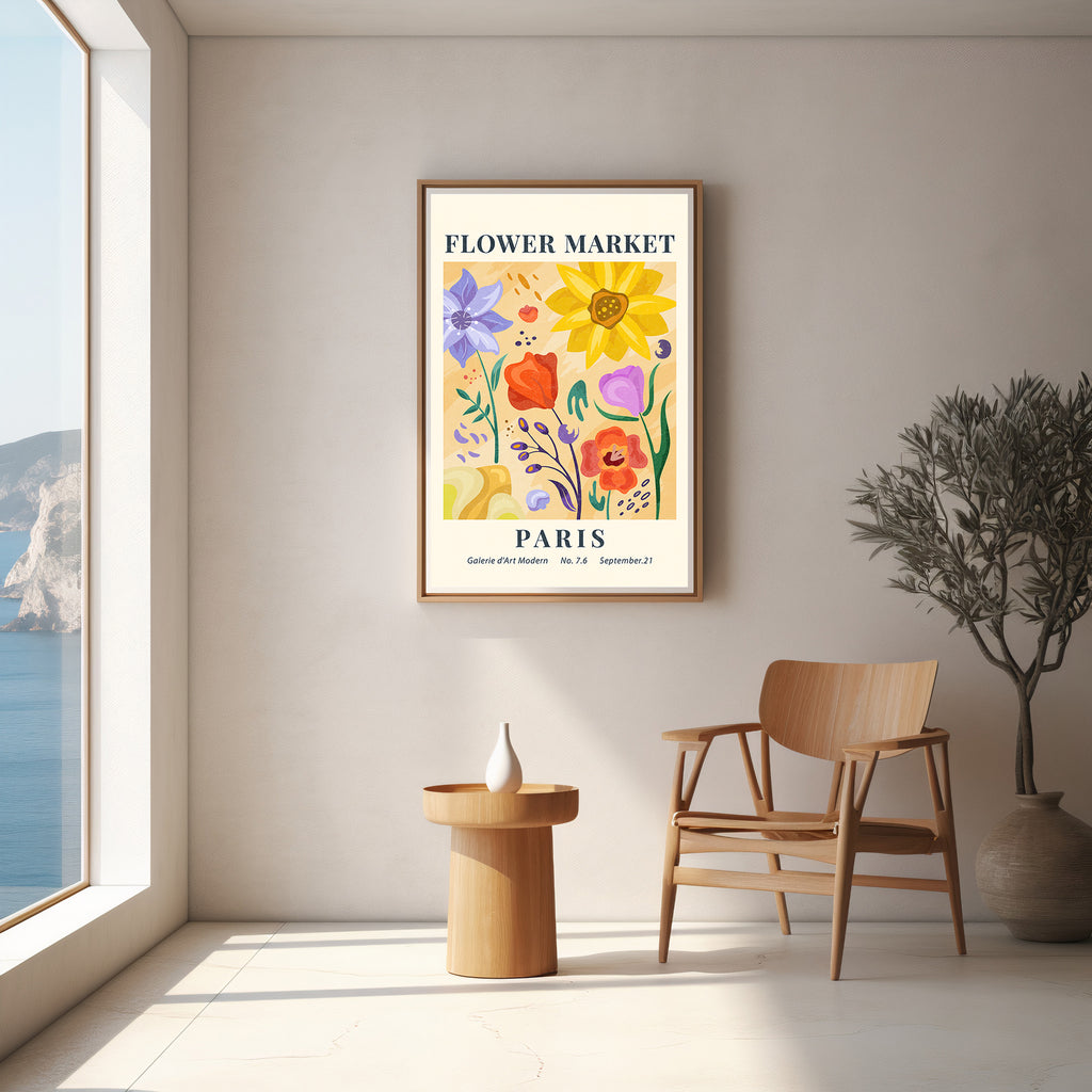 Flower Market Galerie D'Art Modern Paris