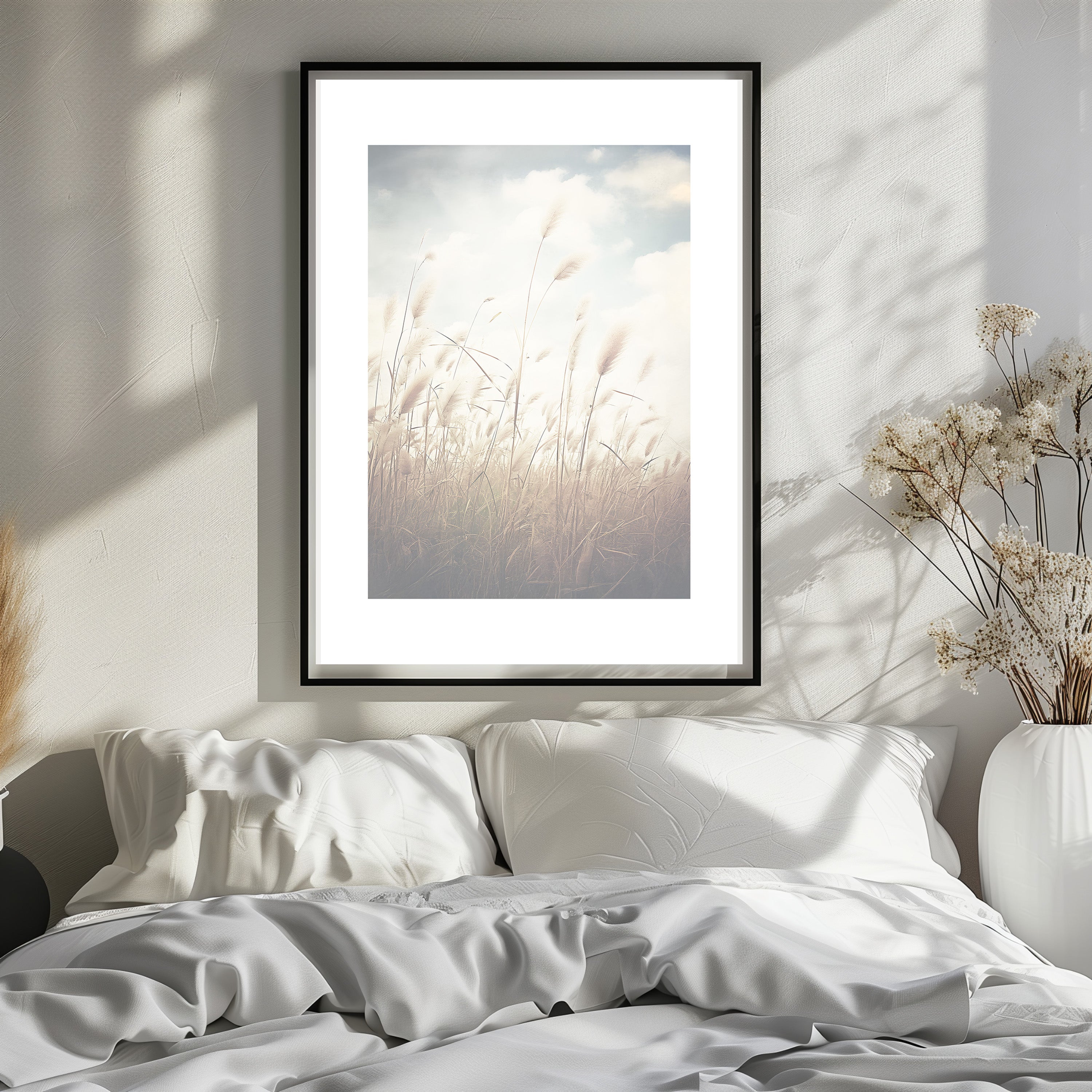 Morning Light Serene Abstract Landscape in Pastels