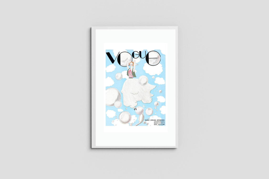 Illustrated Vogue Poster - Hakyarts