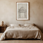 Victorian Birdcage Illustration – Vintage Ornamental Wall Art Print